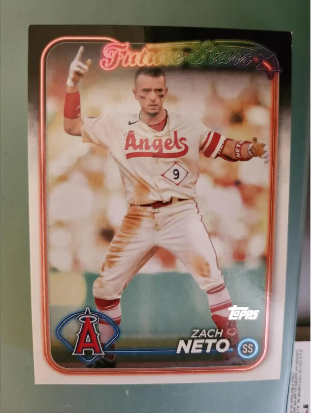 2024 Topps - Zach Neto - Los Angeles Angels #545 Future Stars